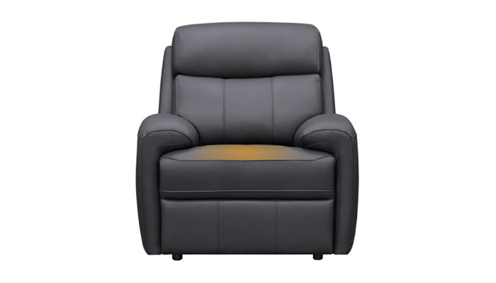 G Plan Hardy Armchair Heated Seat Cambridge Petrol Blue